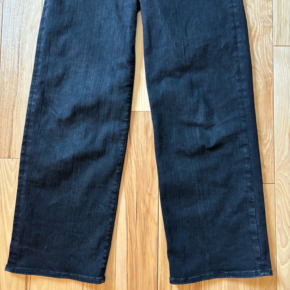 Madewell The Perfect Vintage Wide Leg Jean Black Rinse Wash - Picture 4 of 11